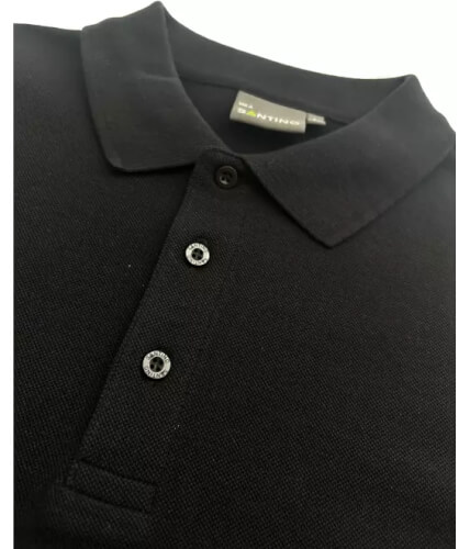 Santino Mika zwart poloshirt kraag