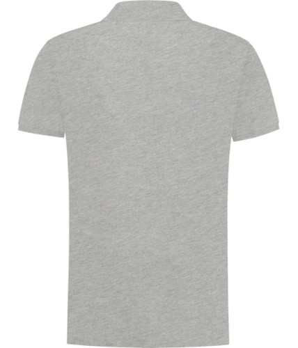 Santino Mika grijs poloshirt achterzijde