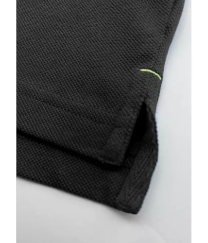 Santino Mika Ladies zwart poloshirt zijnaad