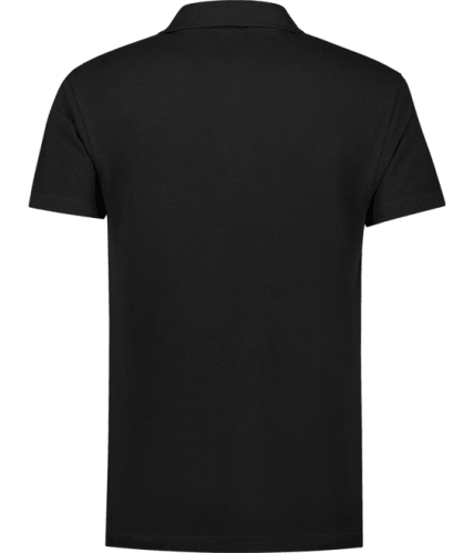 Santino Charma zwart poloshirt achterzijde