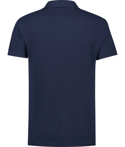 Santino Charma marineblauw poloshirt achterzijde