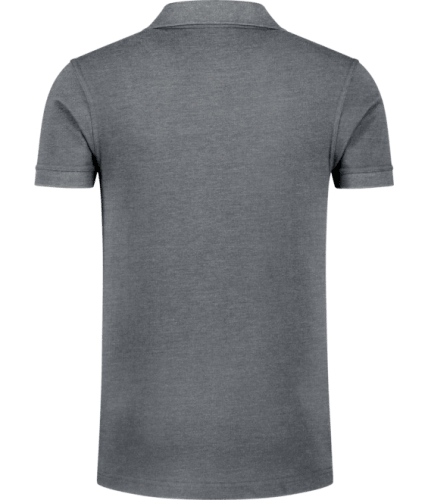 Santino Max donkergrijs poloshirt achterzijde