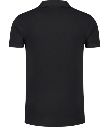 Santino Max zwart poloshirt achterzijde