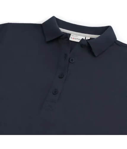 Santino Max Ladies marineblauw poloshirt kraag