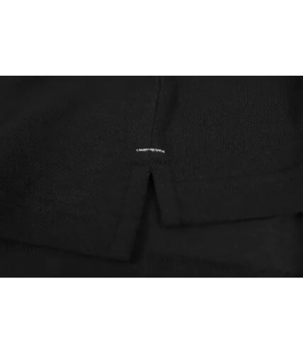 Santino Max Ladies zwart poloshirt zijnaad