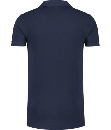 Santino Max+ marineblauw poloshirt achterzijde