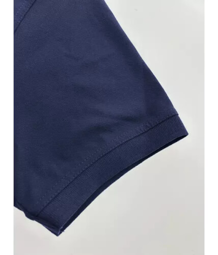 Santino Max+ marineblauw poloshirt mouw