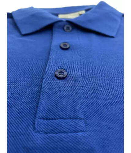 Santino Ricardo Royal blue poloshirt knoopsluiting