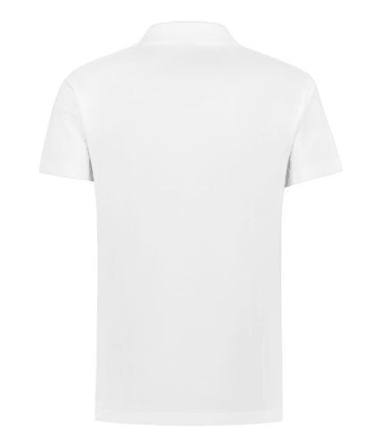Santino Ricardo white polo achterzijde