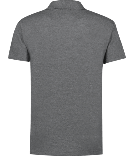 Santino Ricardo Dark grey poloshirt achterzijde