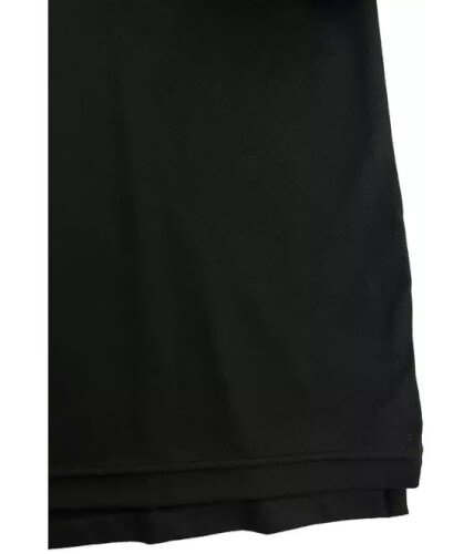 Santino Edinburgh black poloshirt split in zijnaad