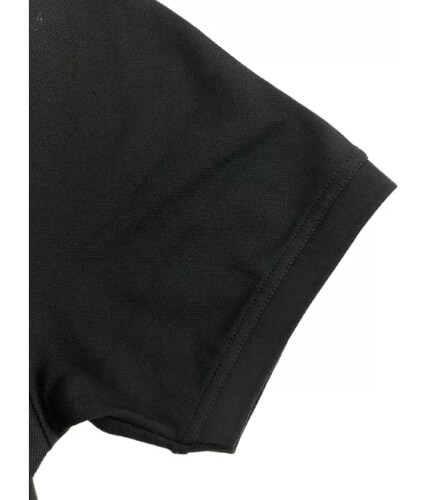 Santino Edinburgh black poloshirt mouw