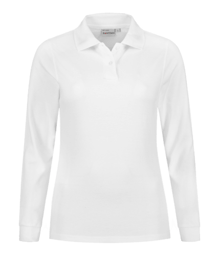 Santino Matt dames white poloshirt