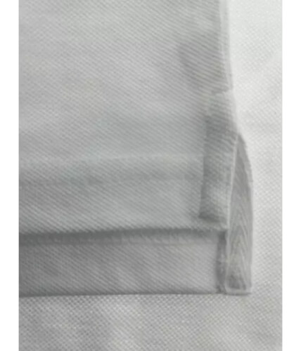 Santino Matt dames white poloshirt split in zijnaad