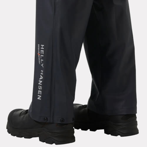 Helly Hansen 70480 590 Voss regenbroek logo op broekspijp