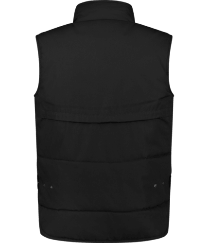 Santino Bob zwarte bodywarmer achterzijde