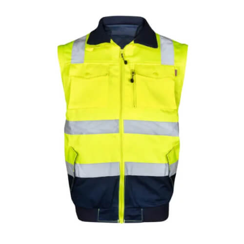 OXXA Agatha 0962 geel pilotjack bodywarmer