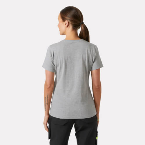 Helly Hansen 79163 930 W Classic T-shirt op model achterzijde