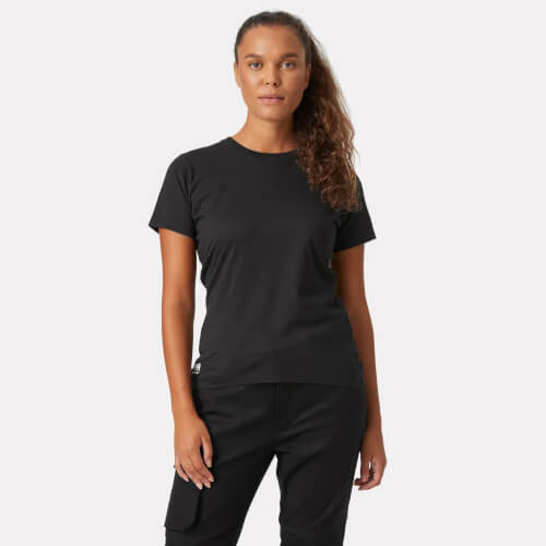 Helly Hansen 79163 990 W Classic T-shirt op model
