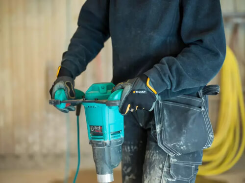 Tegera Pro 9180A werkhandschoenen drilboor