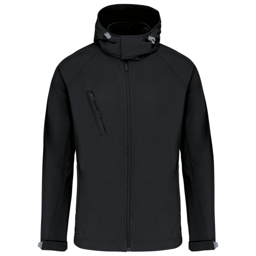 Kariban K413 zwarte softshelljas