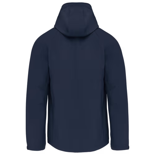 Kariban K413 softshelljas navy achterzijde