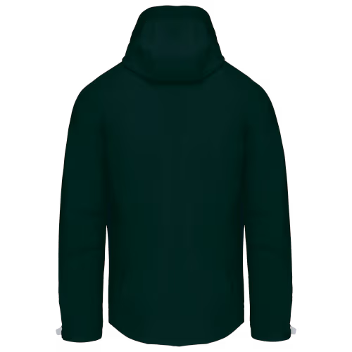 K413 softshelljas bottle green achterzijde