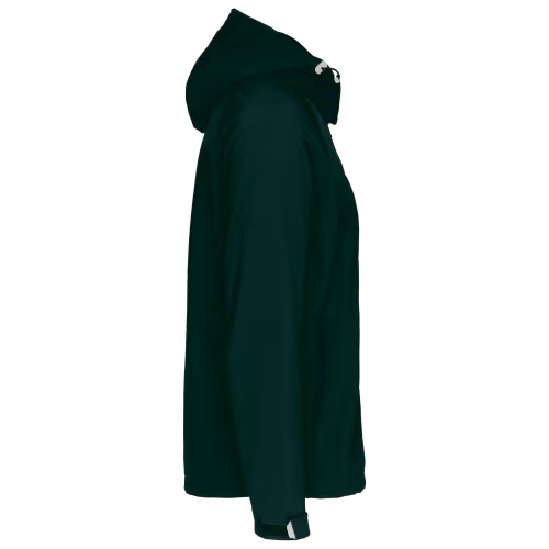 K413 softshelljas bottle green rechterzijde
