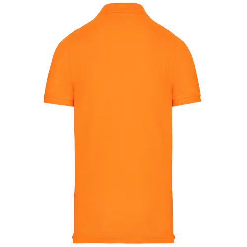 WK 274 polo oranje achterzijde