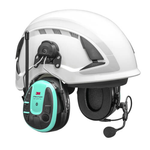 3M Peltor WS Alert XP+ FM-radio gehoorkap met helmbevestiging
