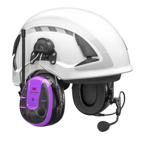 3M Peltor Alert WS XPI+ FM-radio gehoorkap met helmbevestiging