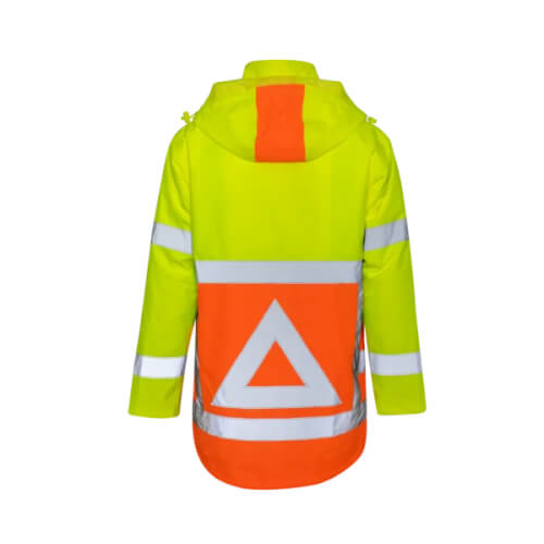OXXA Ana 0927 verkeersregelaars parka achterzijde