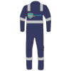 Gepersonaliseerd werkoverall met PBM discounter logo