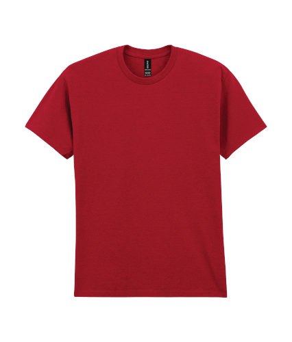 Gildan 5000 Heavy Cotton T-shirt antique cherry red