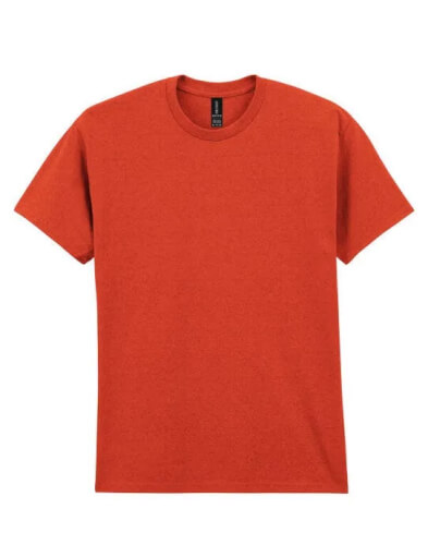 Gildan 5000 Heavy Cotton T-shirt Antique Orange