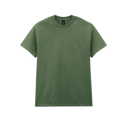 Gildan 5000 Heavy Cotton T-shirt Military Green