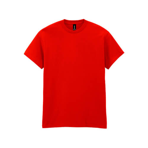 Gildan 5000 Heavy Cotton T-shirt Red